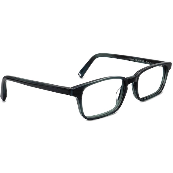 Warby Parker Eyeglasses Hardy 175 Pacific Blue Rectangular Frame