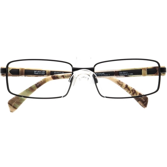 Artcraft Eyeglasses 461c05/37 Matte Black/Camo Re… - image 7