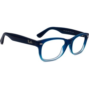 Ray-Ban Eyeglasses RB 1528 3581 Blue Gradient Square Frame 48[]16 130