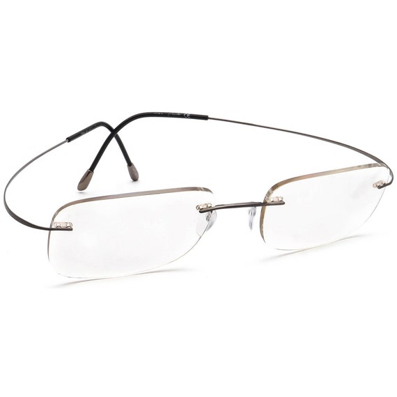 Silhouette Eyeglasses 7565 60 6107 Titan Matte Gu… - image 1