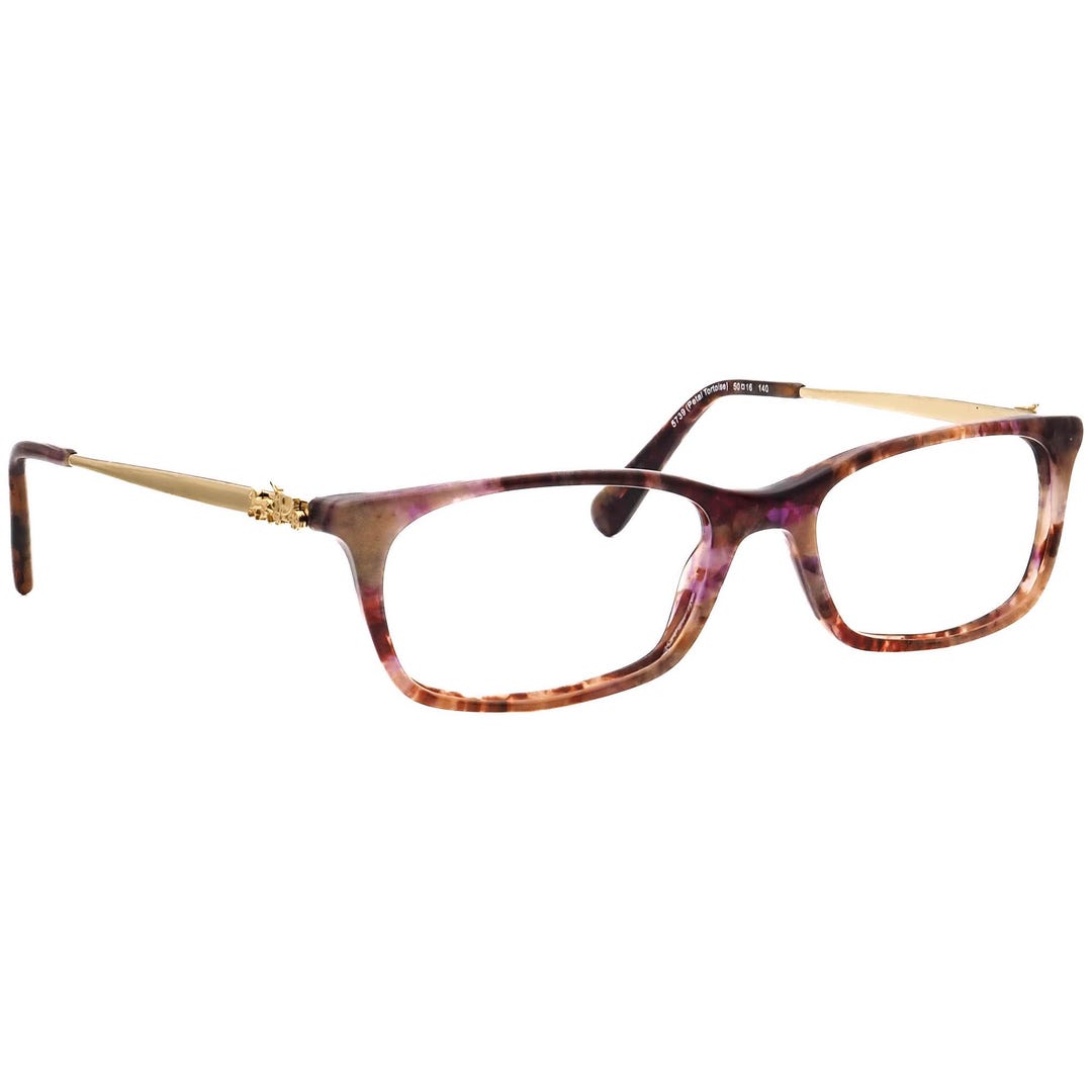 Coach Eyeglasses HC 6110 5739 Petal Tortoise Rectangular Frame 52-16 140 & Case Coach Women main image 2