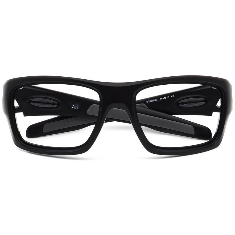 Oakley Men's Sunglasses Frame Only OO9263-01L Turbine Matte Black/Grey Wrap 65 mm image 6