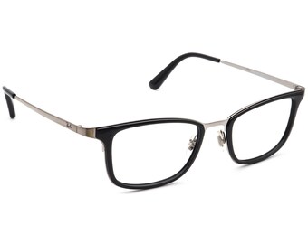 Ray-Ban Eyeglasses RB 6373M 2502 Glossy Black & Gunmetal Rectangular 52[]20 145