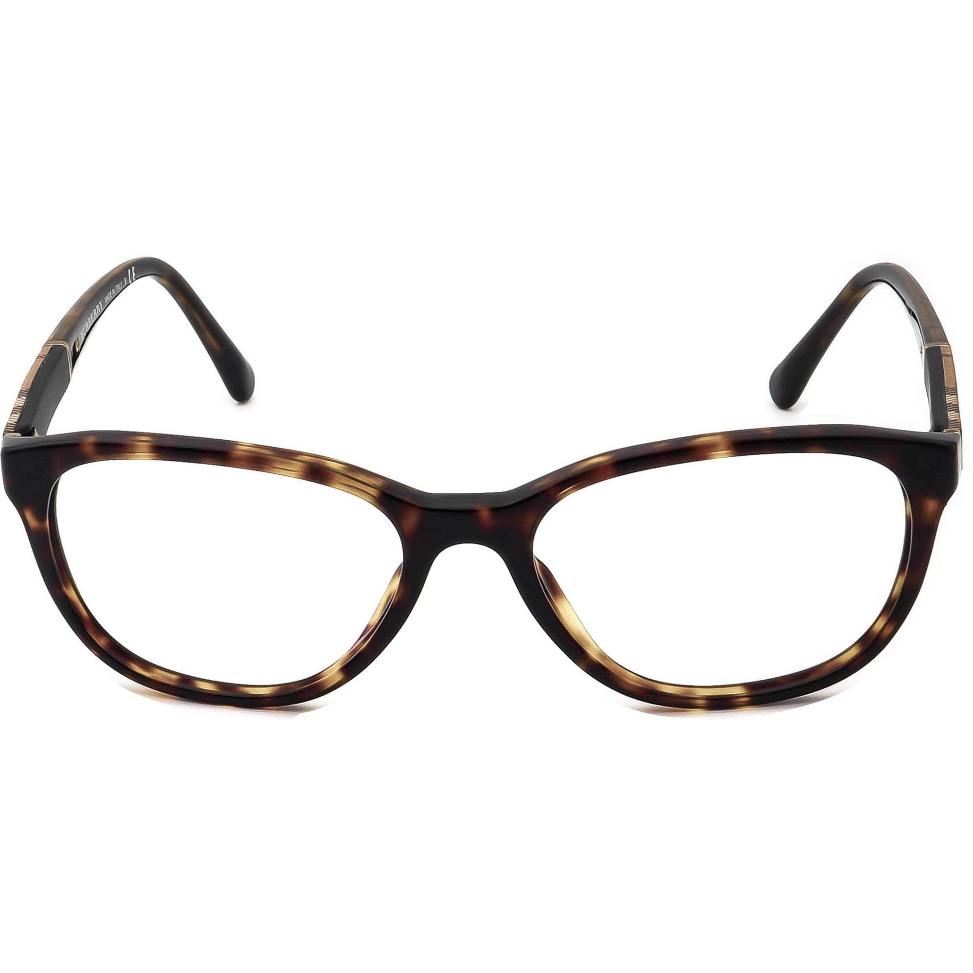 ひなページ Burberry Eyeglasses B 2172 3002 Dark Tortoise B-shape Frame