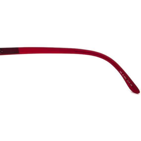 Silhouette Eyeglasses 7608 40 6054 Burgundy Rimle… - image 8