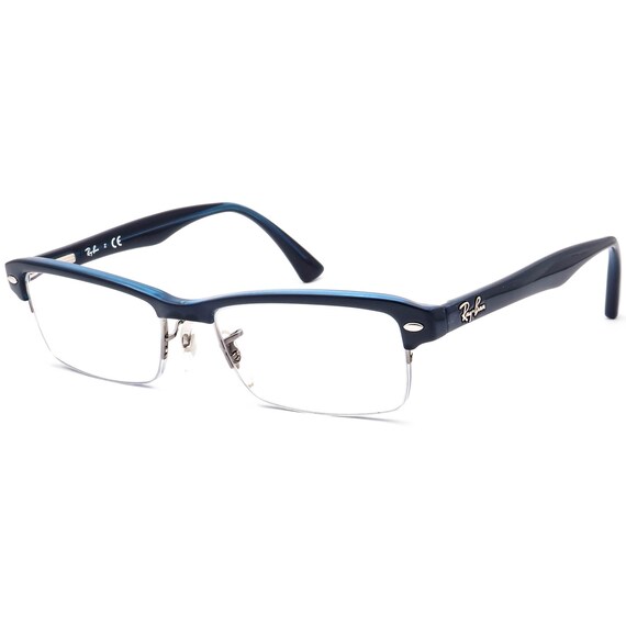 Ray-Ban Eyeglasses RB 7014 5246 Blue Half Rim Fra… - image 3