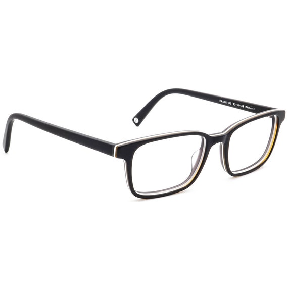 Warby Parker Eyeglasses Crane 103 Matte Black Rect