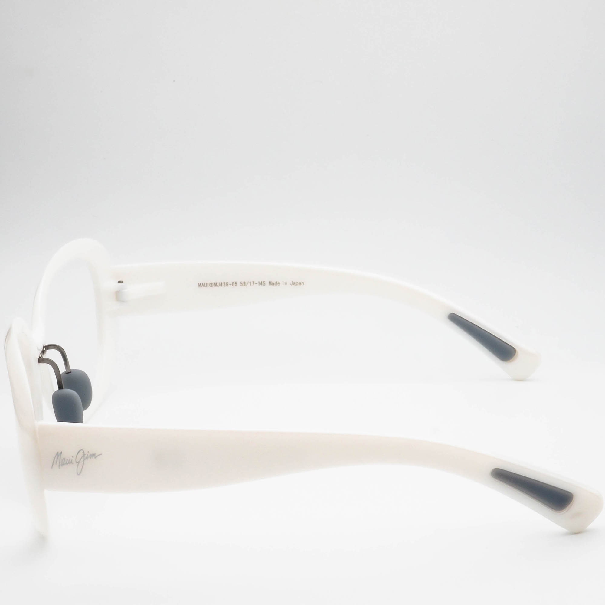 Maui Jim Sunglasses Frame Only MJ436-05 Nahiku MP-SG White