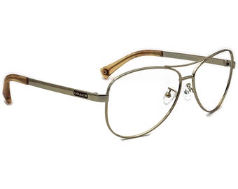 Coach HC7094 900574 Gold Aviator Brown Gradient 60mm Non  display picture 2