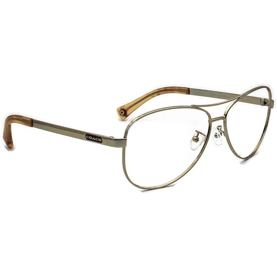Coach Sunglasses Frame Only HC 7025 L055 Stefanie 9013 T5 Gold brown 59 Mm Etsy Canada