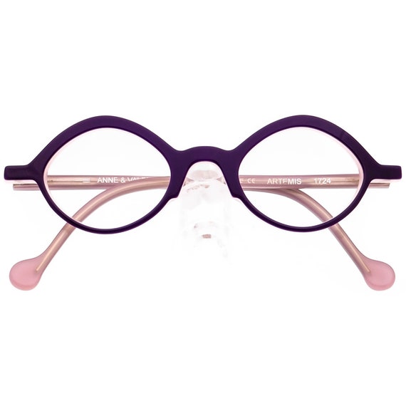 Anne Et Valentin Eyeglasses Artemis 1724 Violet on Li… Gem
