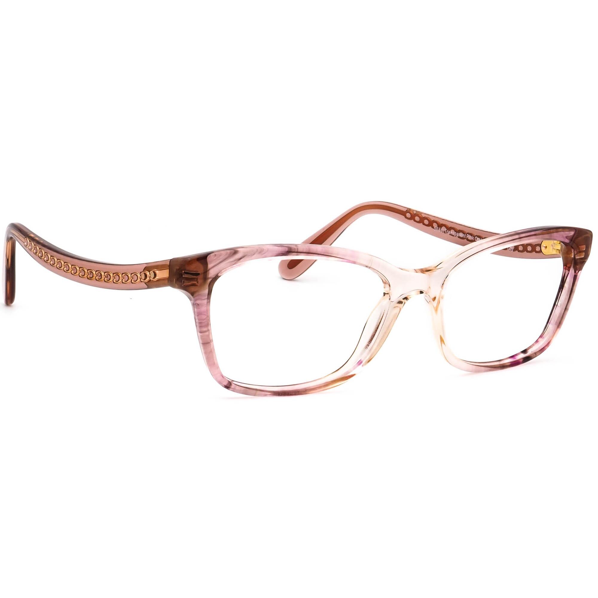Coach HC6181 5656‎ Eyeglasses Transparent Pink Ombre Womens 54-17-140 Frames NEW COACH HC6181 5656 TRANSPARENT PINK OMBRE AUTHENTIC  main image 3