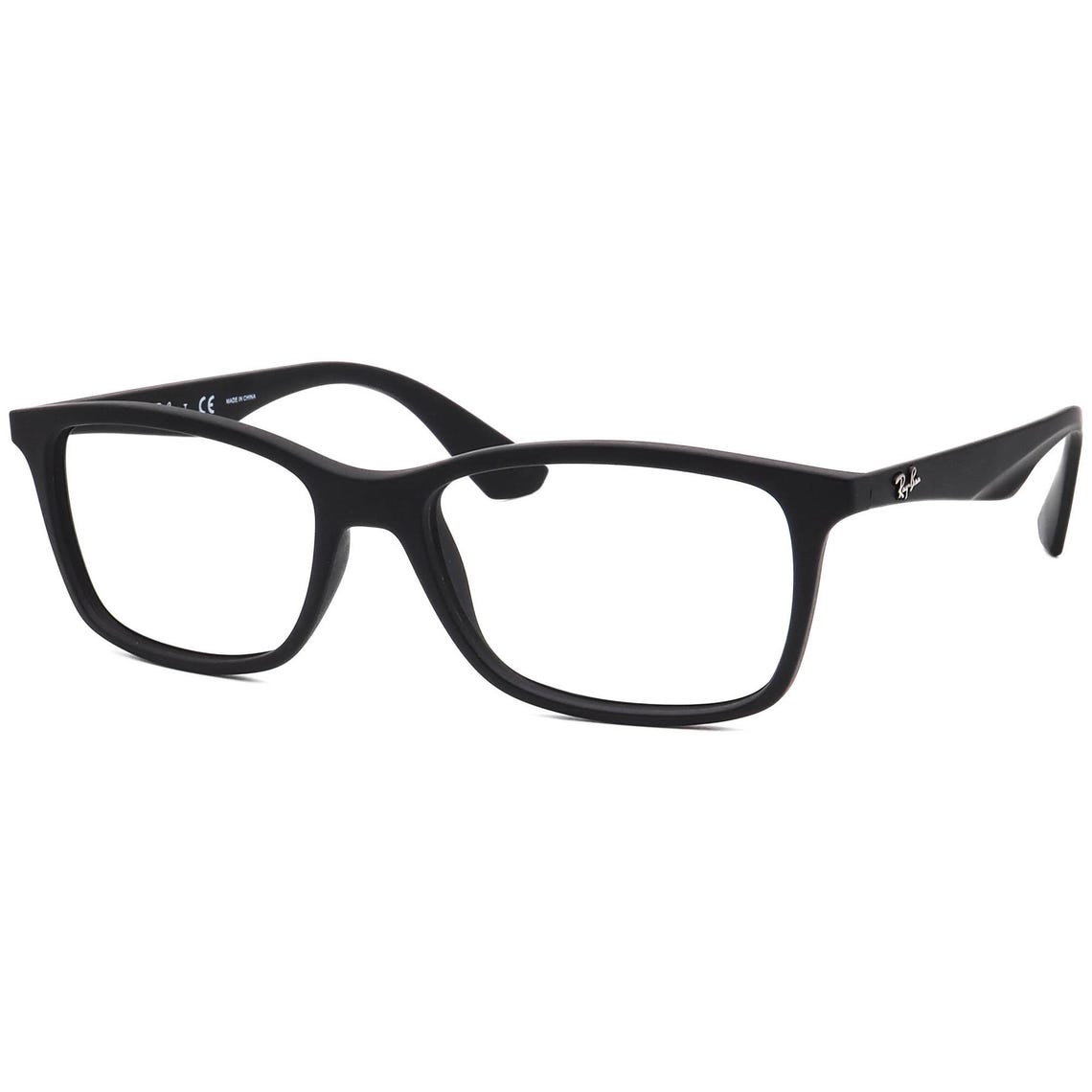 Ray-ban Eyeglasses RB 7047 5196 Matte Black Square Frame 54[]17 140 - Etsy