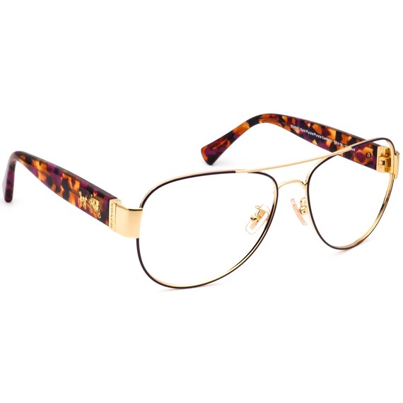 Buy Coach Sunglasses Frame Only HC7059 L138 924890 Gold purple Confetti Aviator 58mm Online in India Etsy