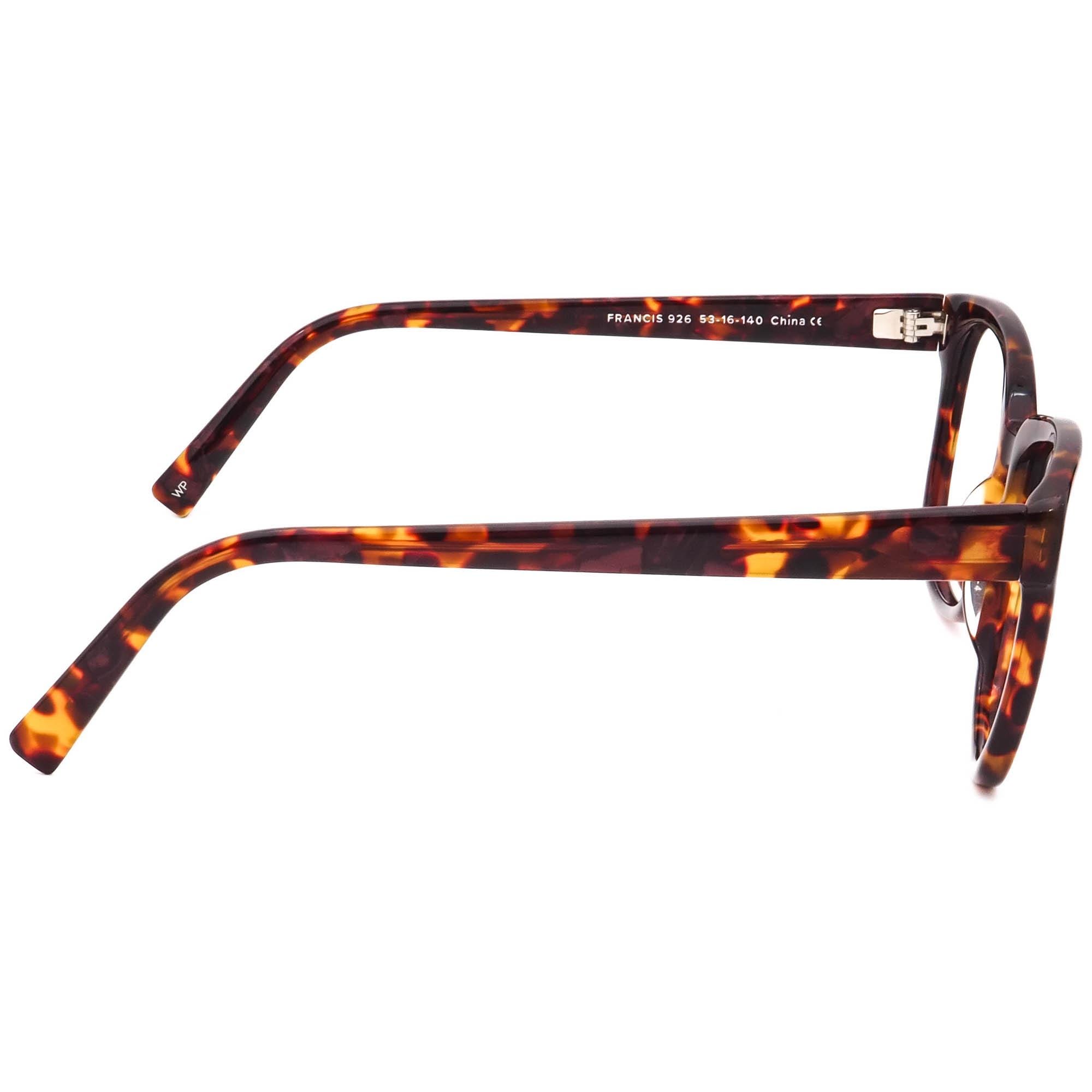 Warby Parker Francis Fig Tortoise Eyeglasses - like new! Franny Eyeglasses in Toffee Tortoise | Warby Parker main image 3
