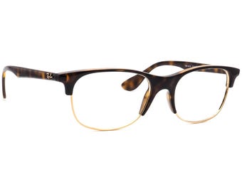 Gafas de sol Ray-Ban solo montura RB 4319 710/73 Habana oscuro/Dorado Cuadrado Italia 55 mm