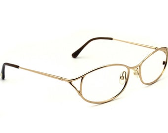 Tom Ford gafas de mujer TF 5118 028 oro metal marco Italia 54[]16 135