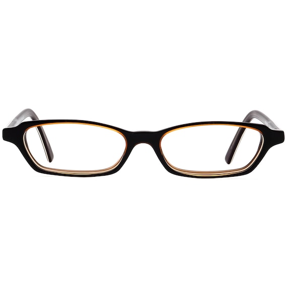 Jean Lafont Eyeglasses Emoi 002 Black/Brown Recta… - image 1
