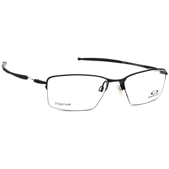Oakley Men's Eyeglasses OX5113-0154 Lizard Satin Black Half Rim Metal Frame 54[]18 135