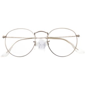 Ray-Ban Sunglasses Frame Only RB 3447 019/30 Matte Silver Round Metal Italy 50 mm image 6