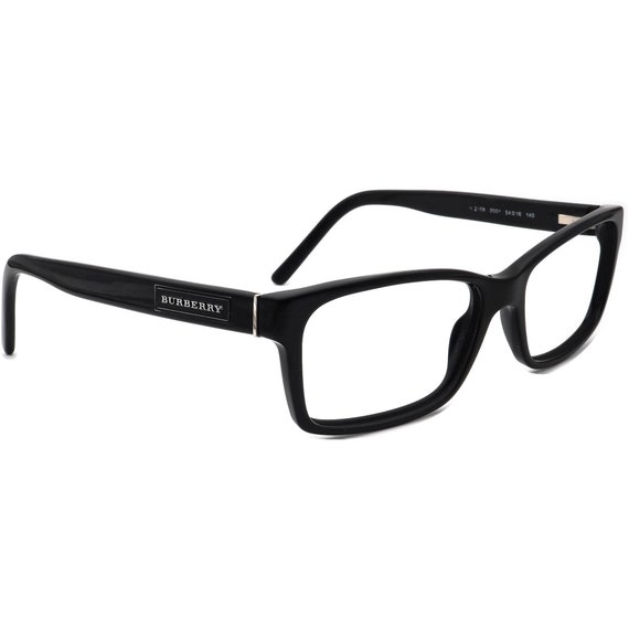 Burberry Eyeglasses B 2108 3001 Black Rectangular… - image 1