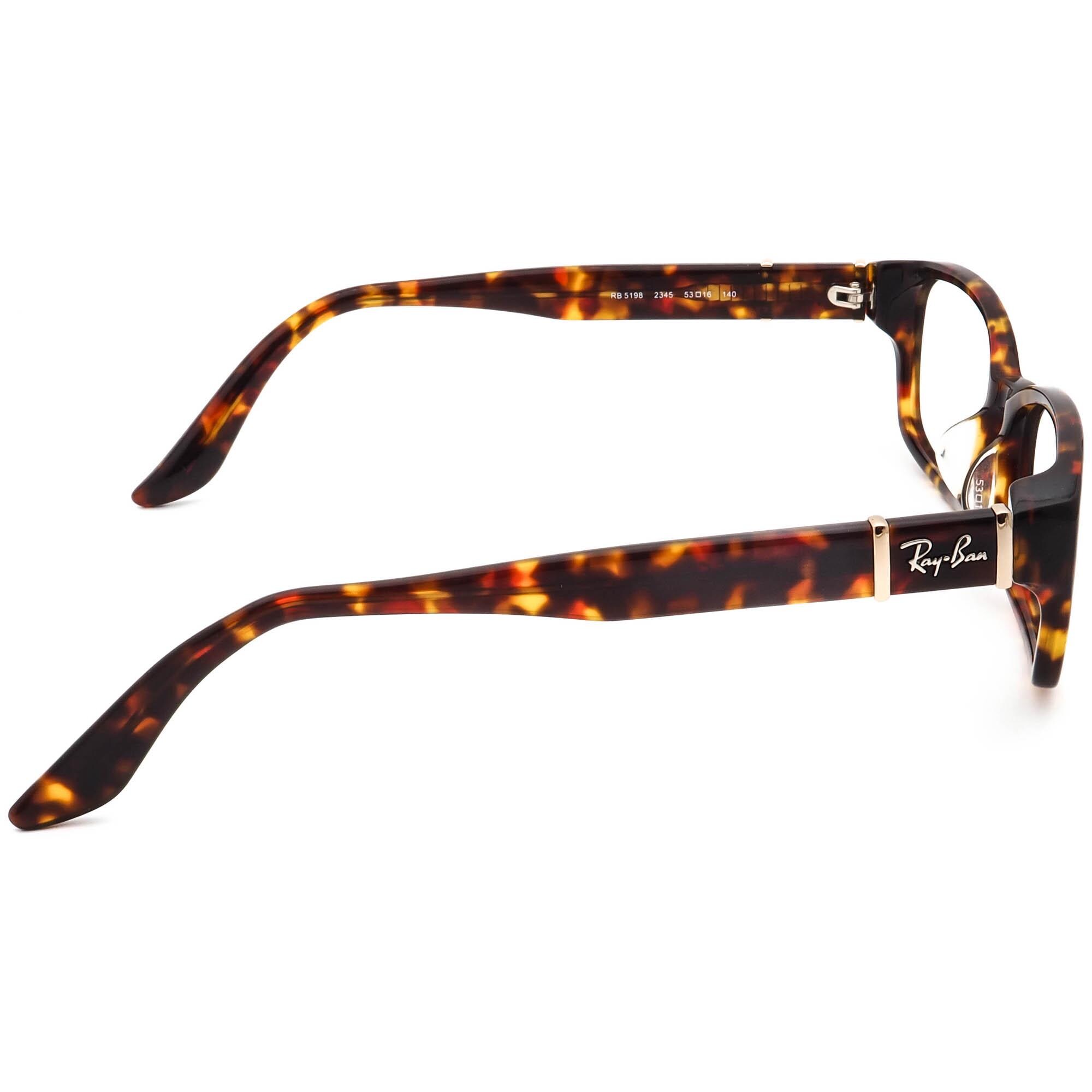 Ray-ban Eyeglasses RB 5198 2345 Polished Tortoise Square 