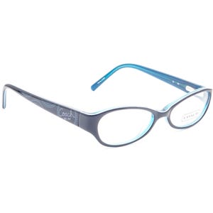 Coach Women&#39;s Eyeglasses Tamsin (2040) Navy Cat Eye Frame 47[]16 130
