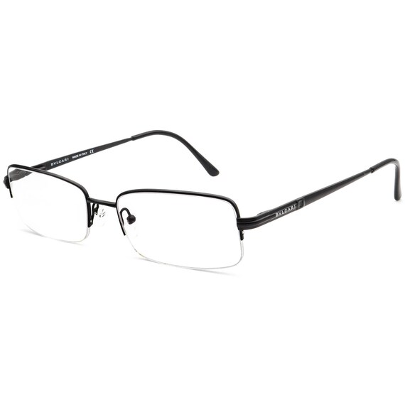 Bvlgari Men's Eyeglasses 1003-T 411 Black Half Ri… - image 3