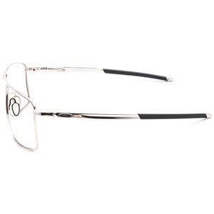 Oakley Men's Sunglasses Frame Only OO4124-0562 Gauge 8 Silver Pilot Metal 62 mm image 5