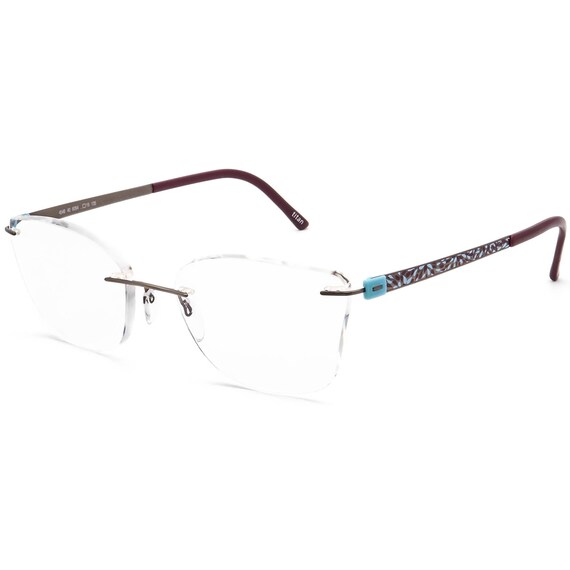 Silhouette Eyeglasses 4548 40 6064 Titan Gunmetal… - image 2