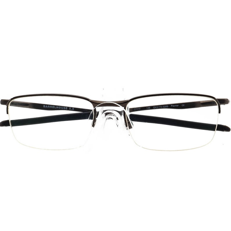 Oakley Eyeglasses OX3174-0253 Barrelhouse 0.5 Pewter Half Rim Metal 53[]18 139 image 6