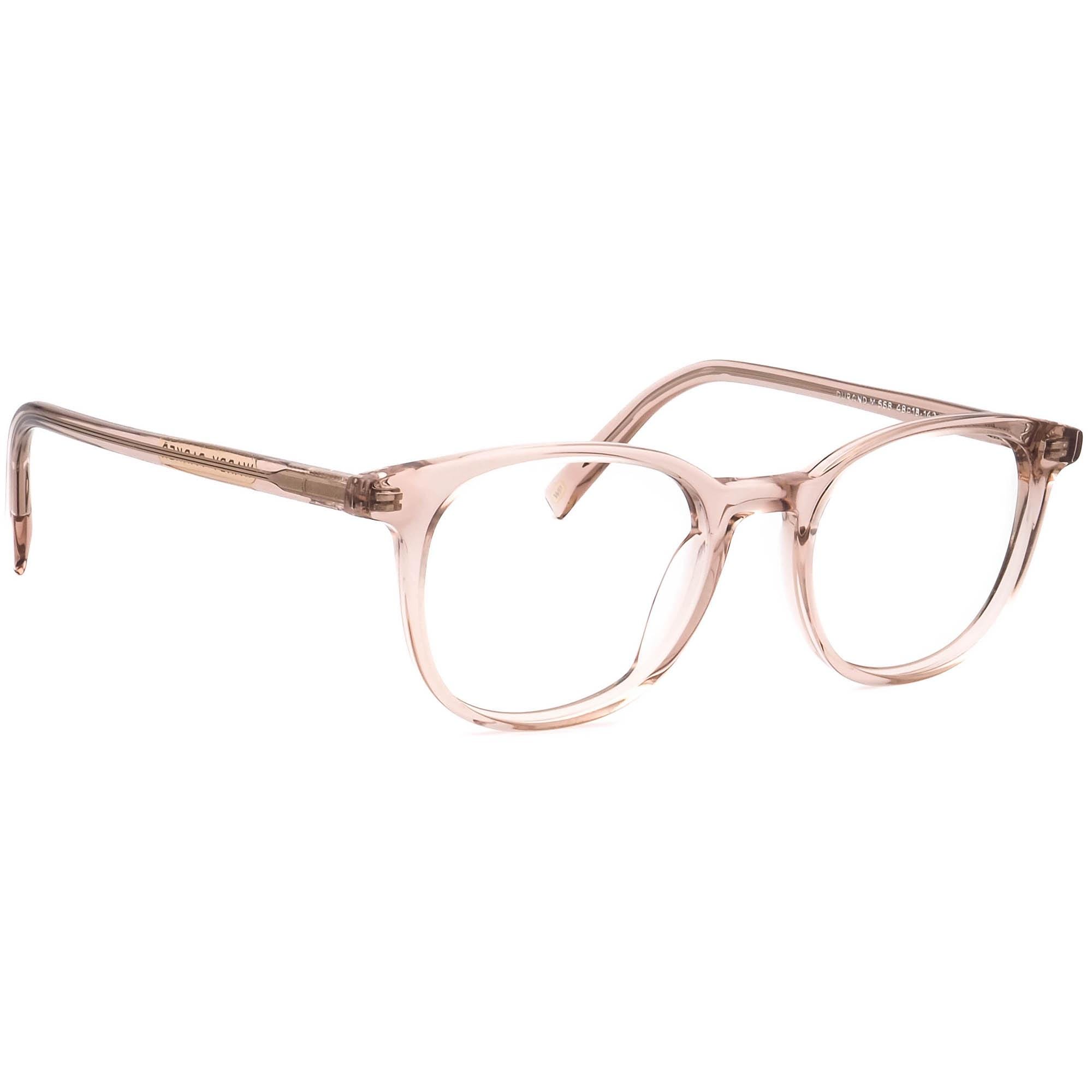 Warby Parker Eyeglasses Durand M 668 Rose Water Rounded  display picture 2