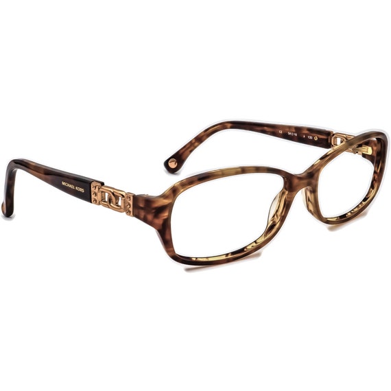 Michael Kors Tortoiseshell Rectangular Women’s Eyeglass Frame Michael Kors MK4030 Vivianna II Tortoise/Beige Eyeglasses  main image 3