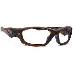 Oakley herrsolglasögon med båge och raka bågar, 2.0, matt Root Beer Wrap, 61 mm bild 1