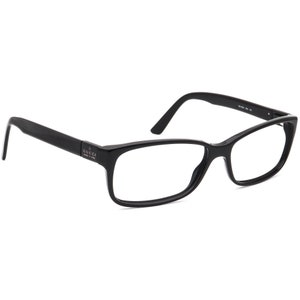 Gucci Eyeglasses GG 1634 29A Polished Black Rectangular Frame Italy 55[]15 140