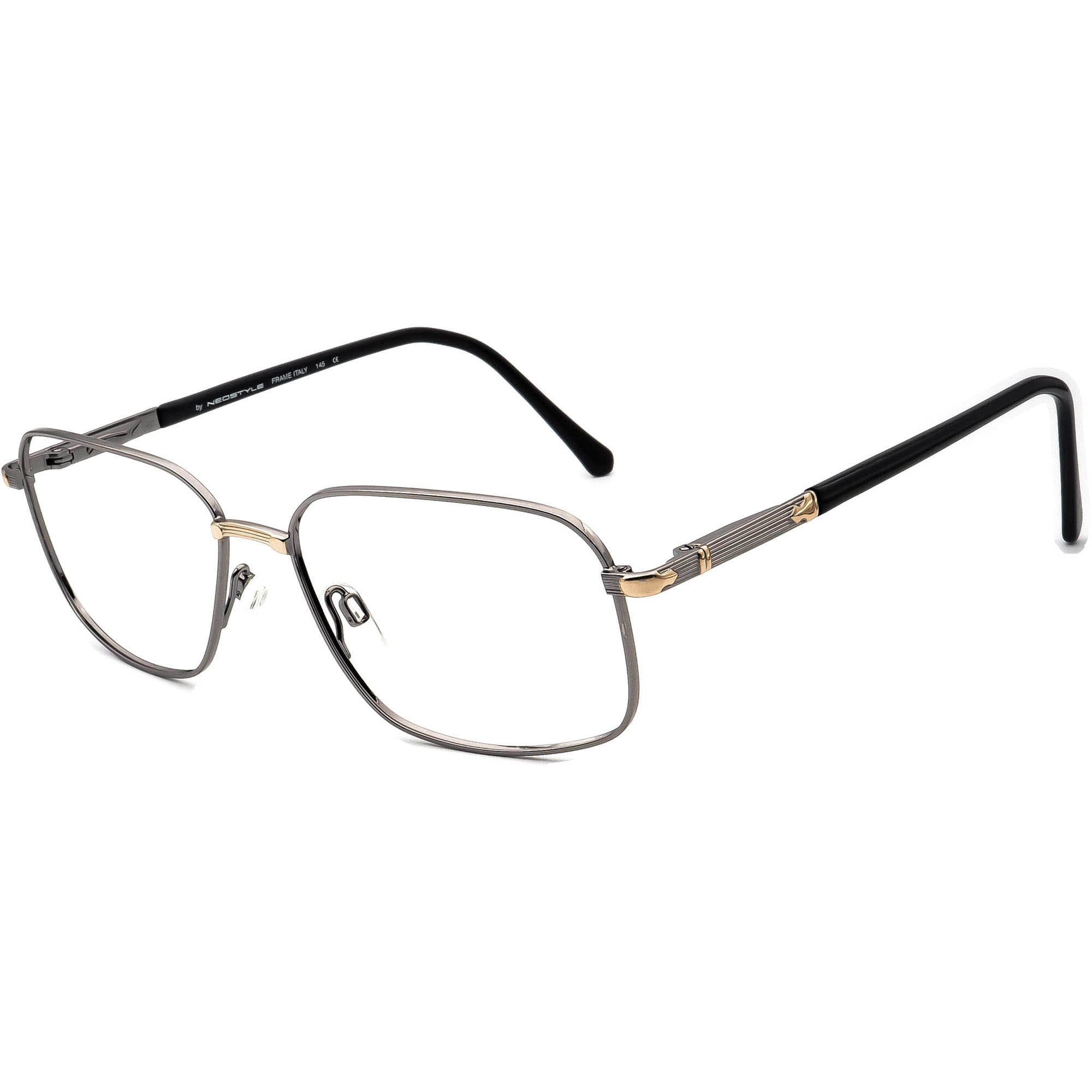 Neostyle Eyeglasses Galleria 221 S 930 Gunmetal/Gold/Black Etsy