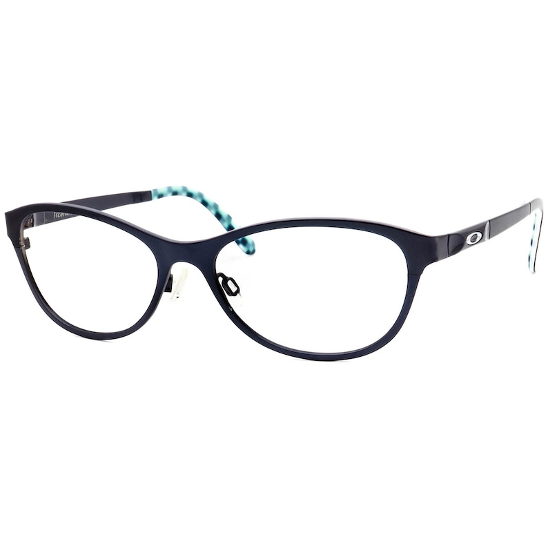 Oakley Women's Eyeglasses OX5084-0252 Promotion Polished Midnight Cat Eye Metal Frame 52[]16 139 image 3