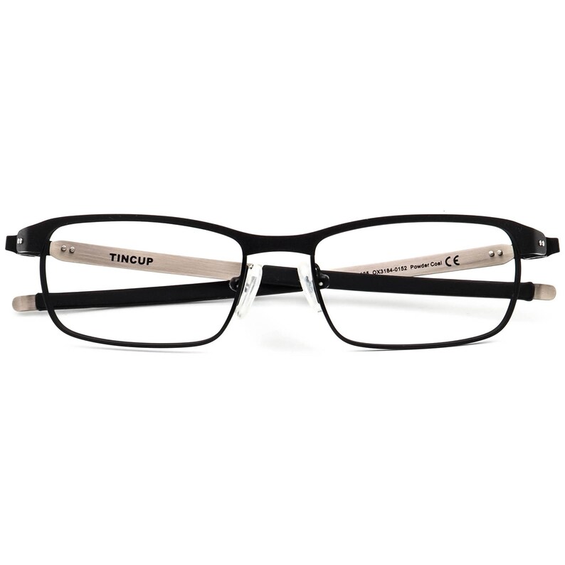Oakley Eyeglasses OX3184-0152 Tincup Powder Coal Rectangular Metal Frame 52[]17 135 image 6