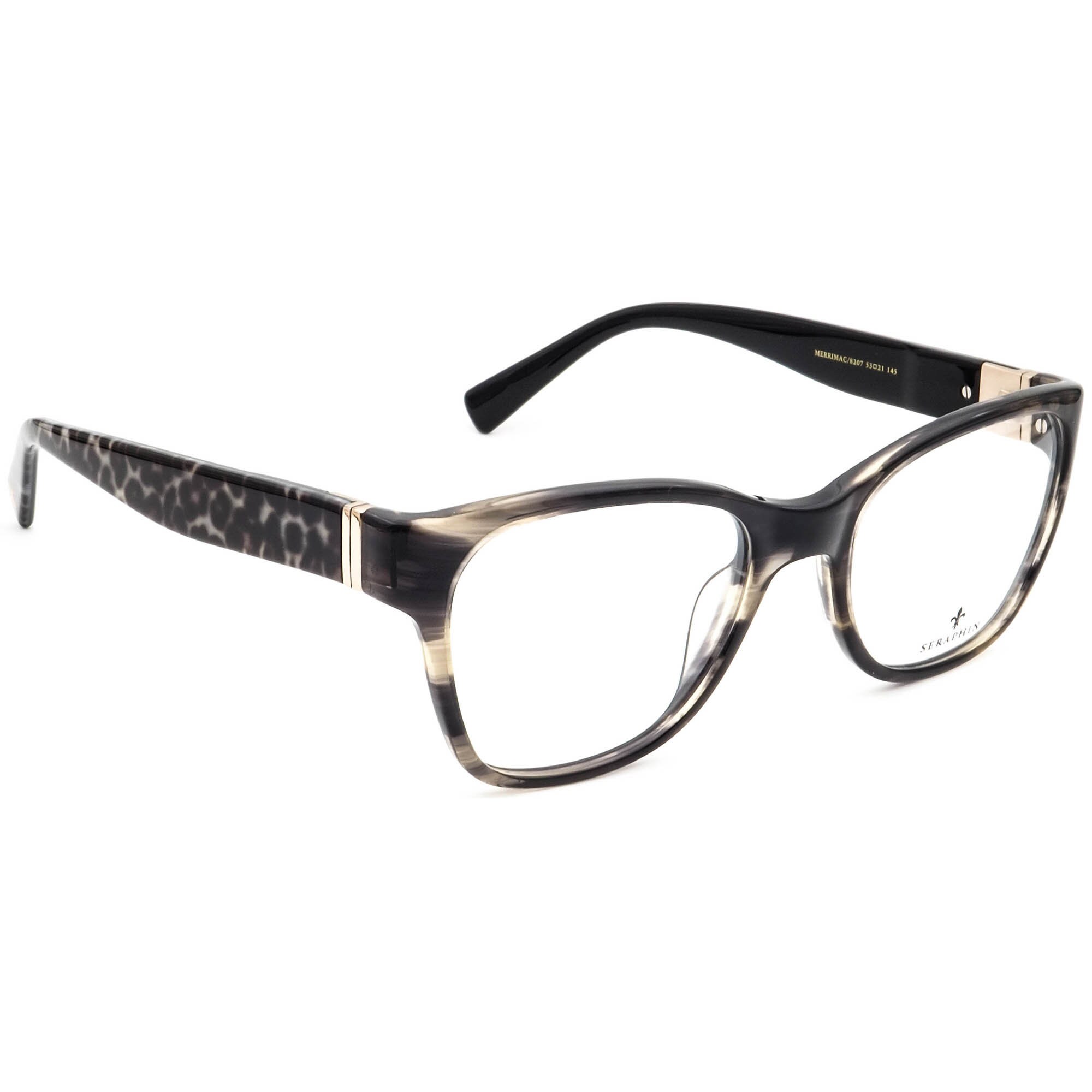 Seraphin Eyeglasses Merrimac/8207 Gray Tortoise/leopard  display picture 3