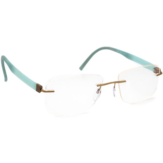 Silhouette Eyeglasses 5506 70 5540 Titan Matte Go… - image 1