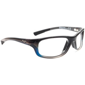 Maui Jim Zonnebril Frame MJ 279-03F Kipahulu STG-BG Grijs& Blauw Wrap Italië 59 mm