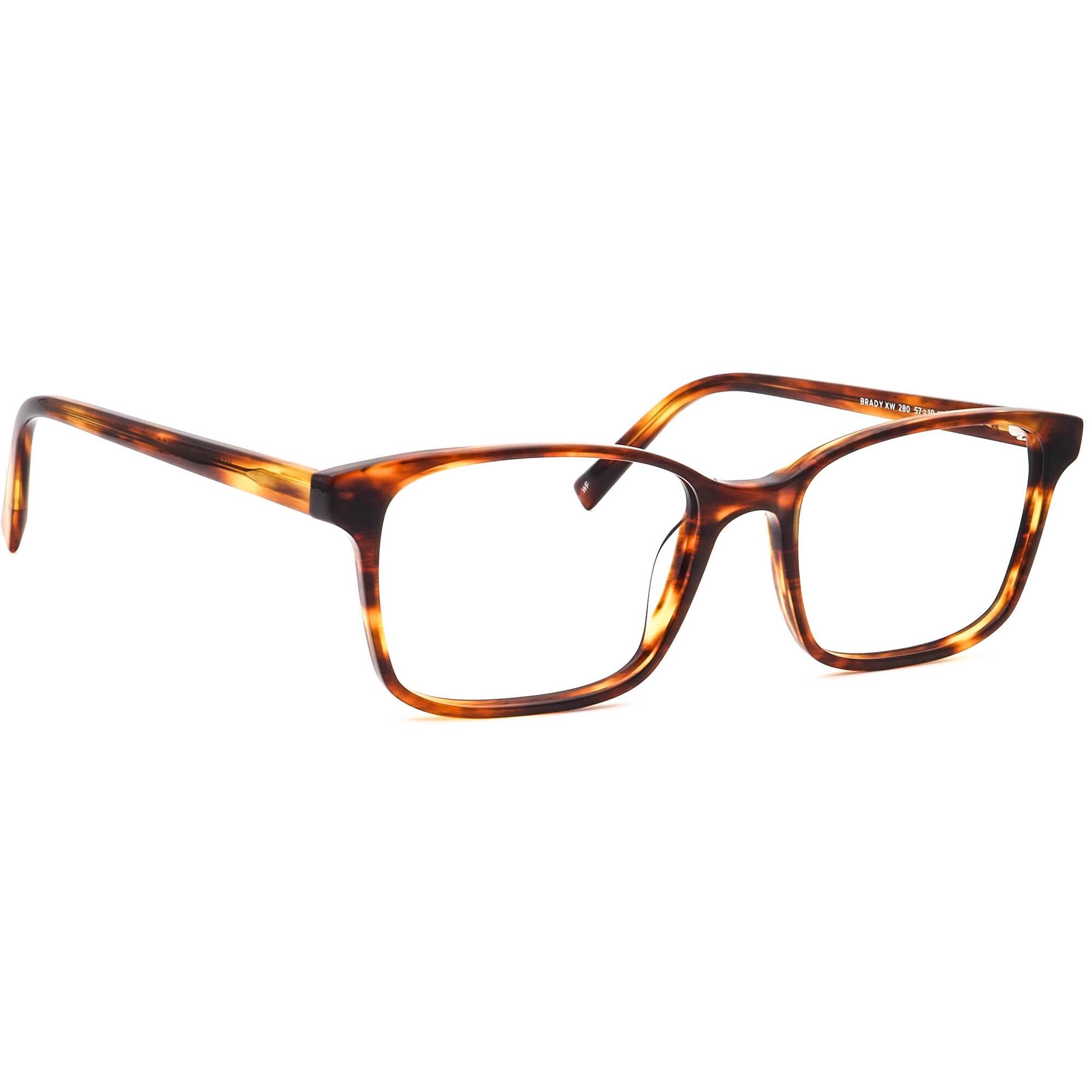Warby Parker BRADY 103 Black w/White Stripe Eyeglasses Frame‎ 51-19-145 Warby Parker Brady M 103 Matte Black w/ White | Mercari main image 3