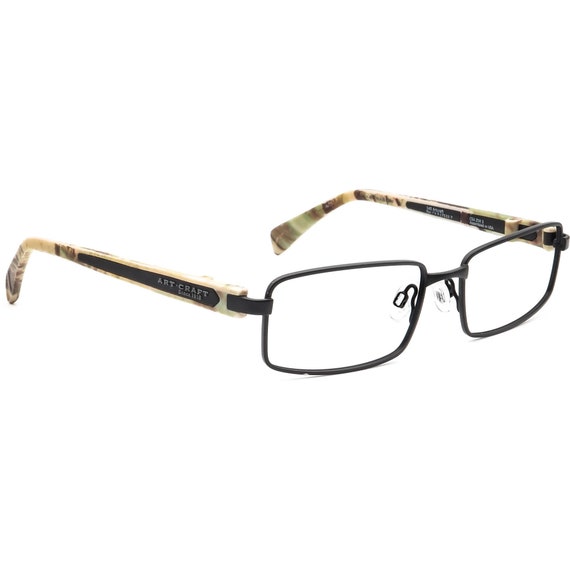 Artcraft Eyeglasses 461c05/37 Matte Black/Camo Re… - image 1