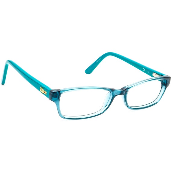 Lacoste Small Eyeglasses L3608 444 Blue Rectangular Frame 4815 130