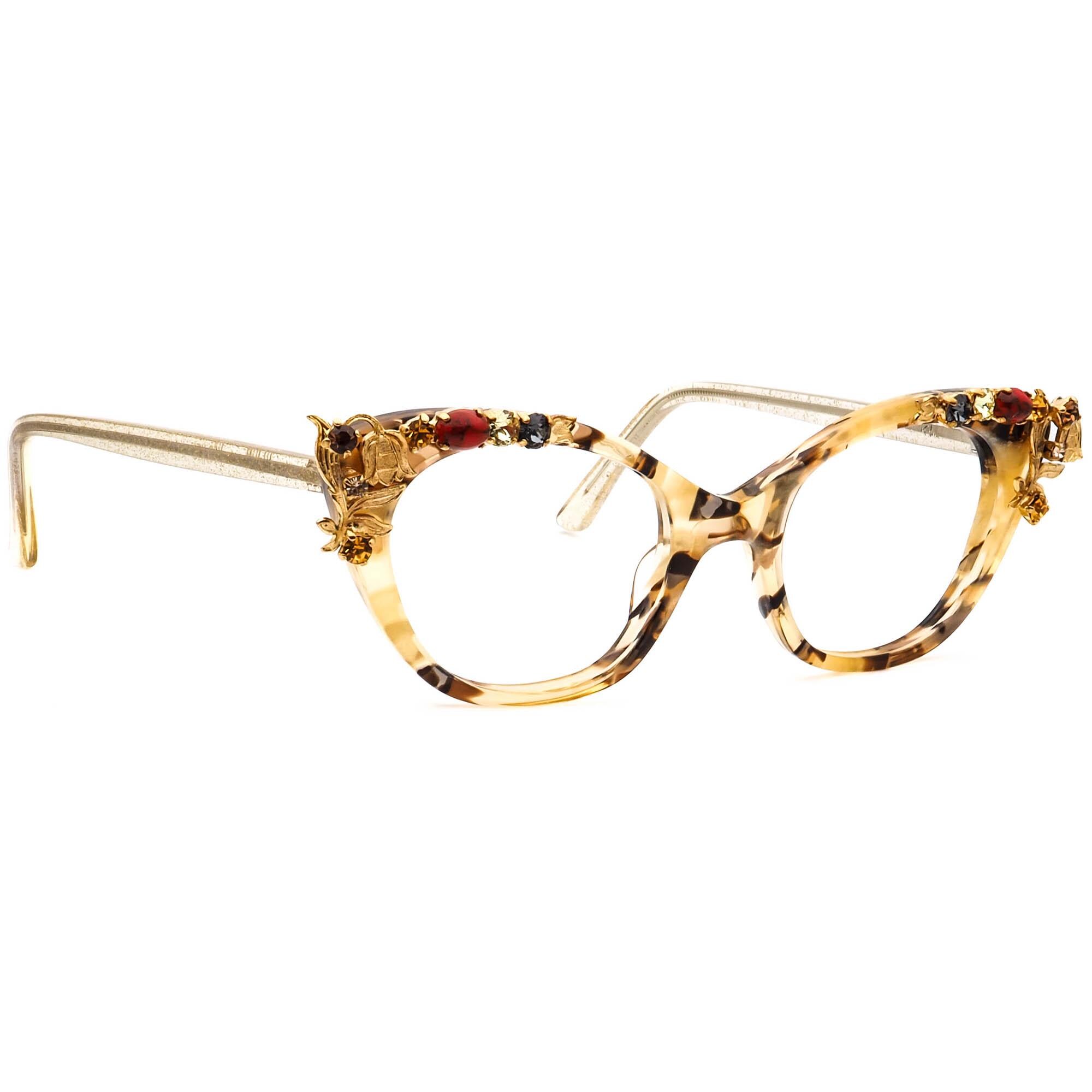 NWOT Cat Eye Francis Klein Malte Half Rim Bluish Purple Frames Ladies Sunglasses Francis Klein Eyewear | Eye Candy Optical main image 3