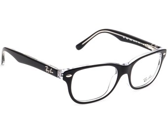 Occhiali da vista Ray-Ban Junior RB 1555 3529 Nero su montatura trasparente null 48[]16 130