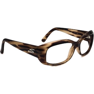 Serengeti Women&#39;s Sunglasses Frame Only Bianca 7365 Striped Tortoise Italy 56 mm
