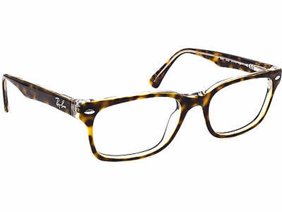 Ray Ban Eyeglasses RB 5286 5082 Tortoise on Clear Horn Rim - Etsy