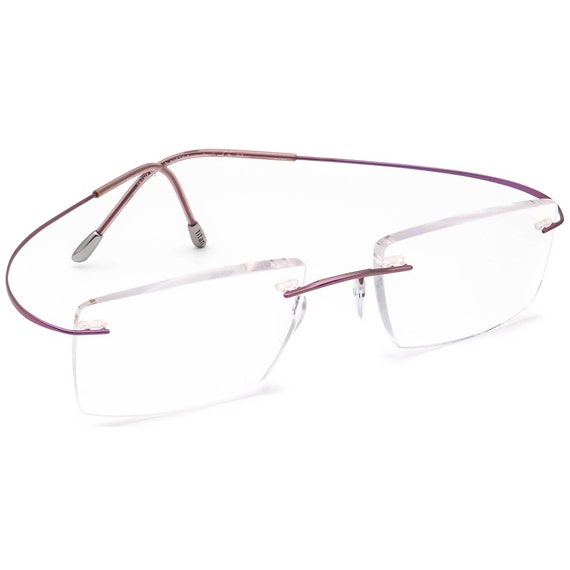 Silhouette Eyeglasses 5515 70 3540 Titan Purple Ri