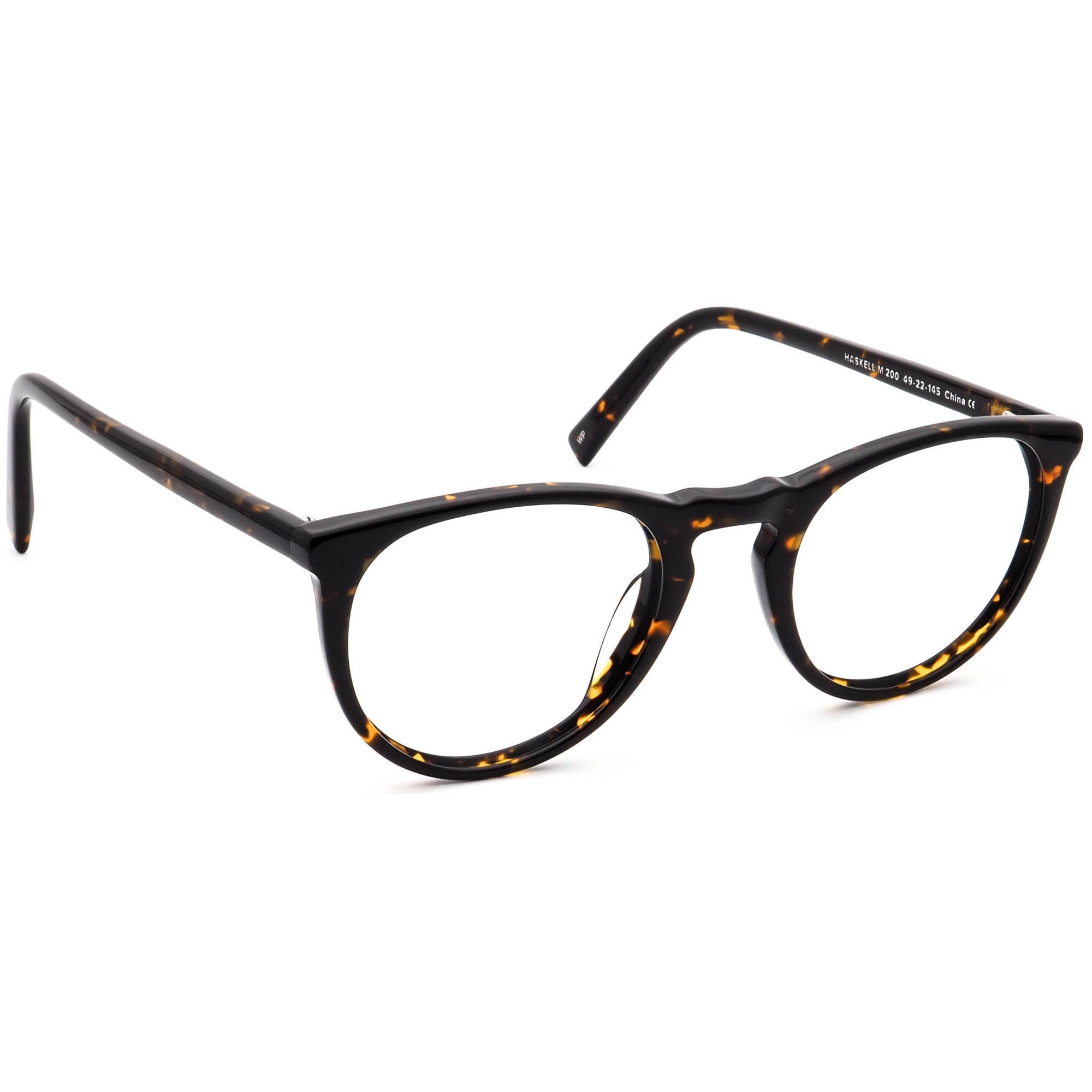 Warby Parker Sunglasses Haskell M 200 Whiskey Tortoise Round  display picture 2